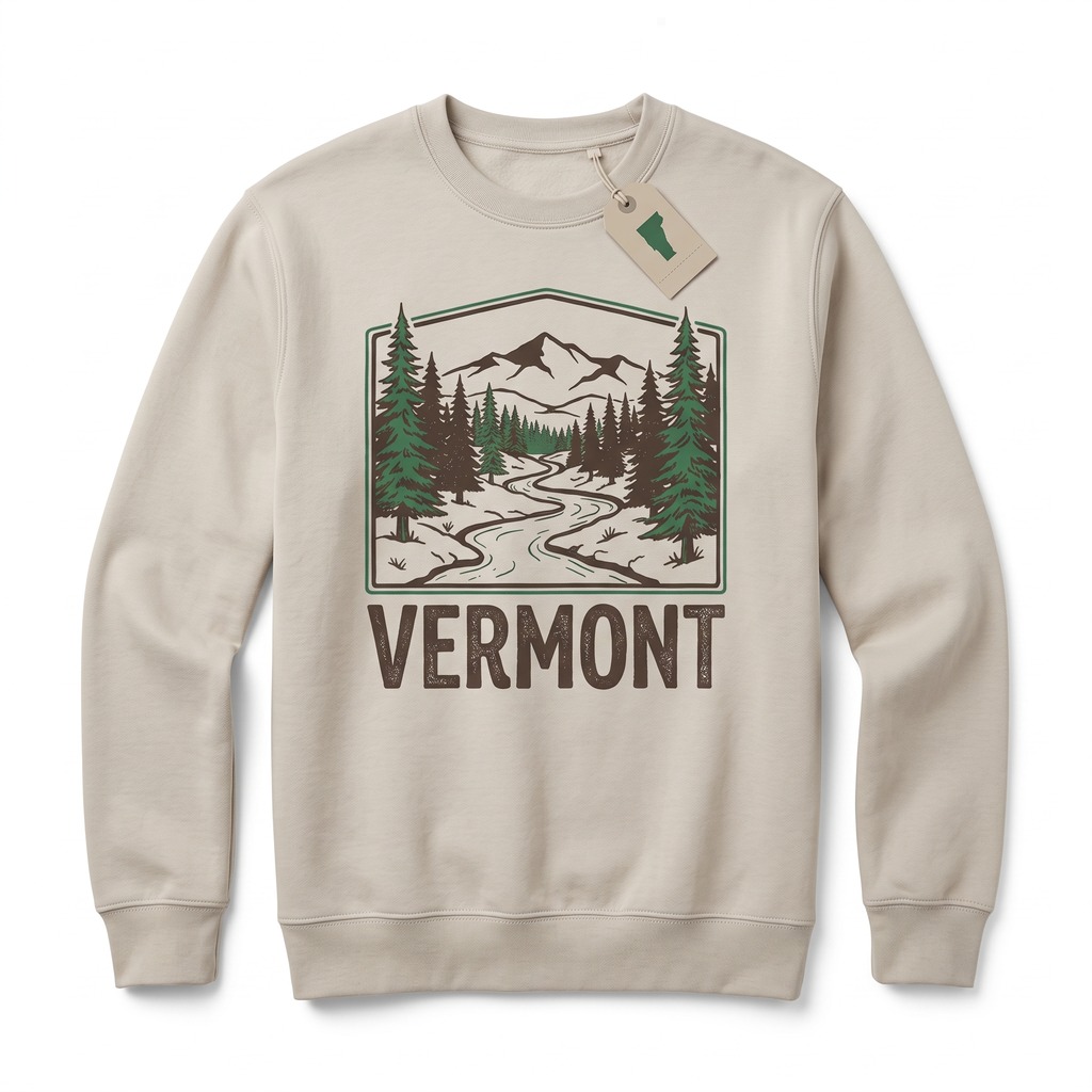 Ottauquechee River Crewneck