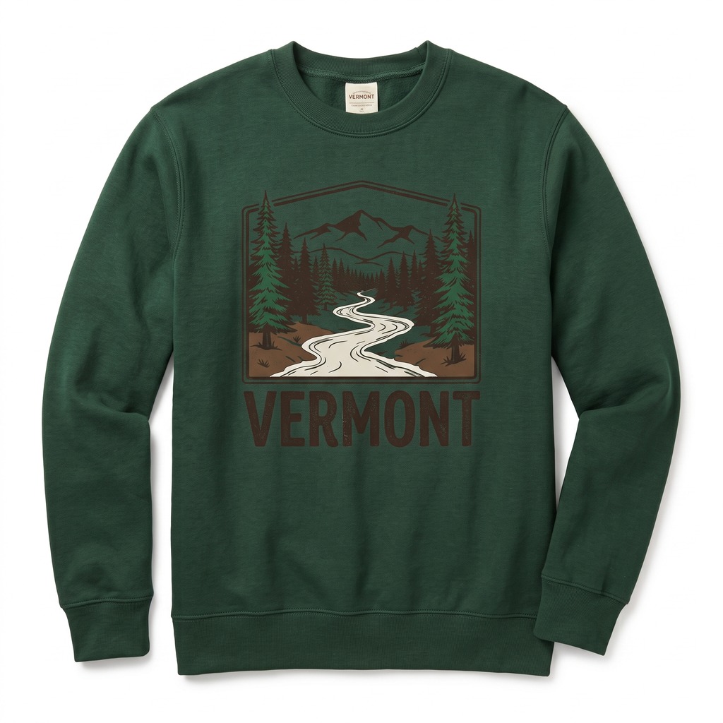 Vermont Crewneck Sweatshirt 2