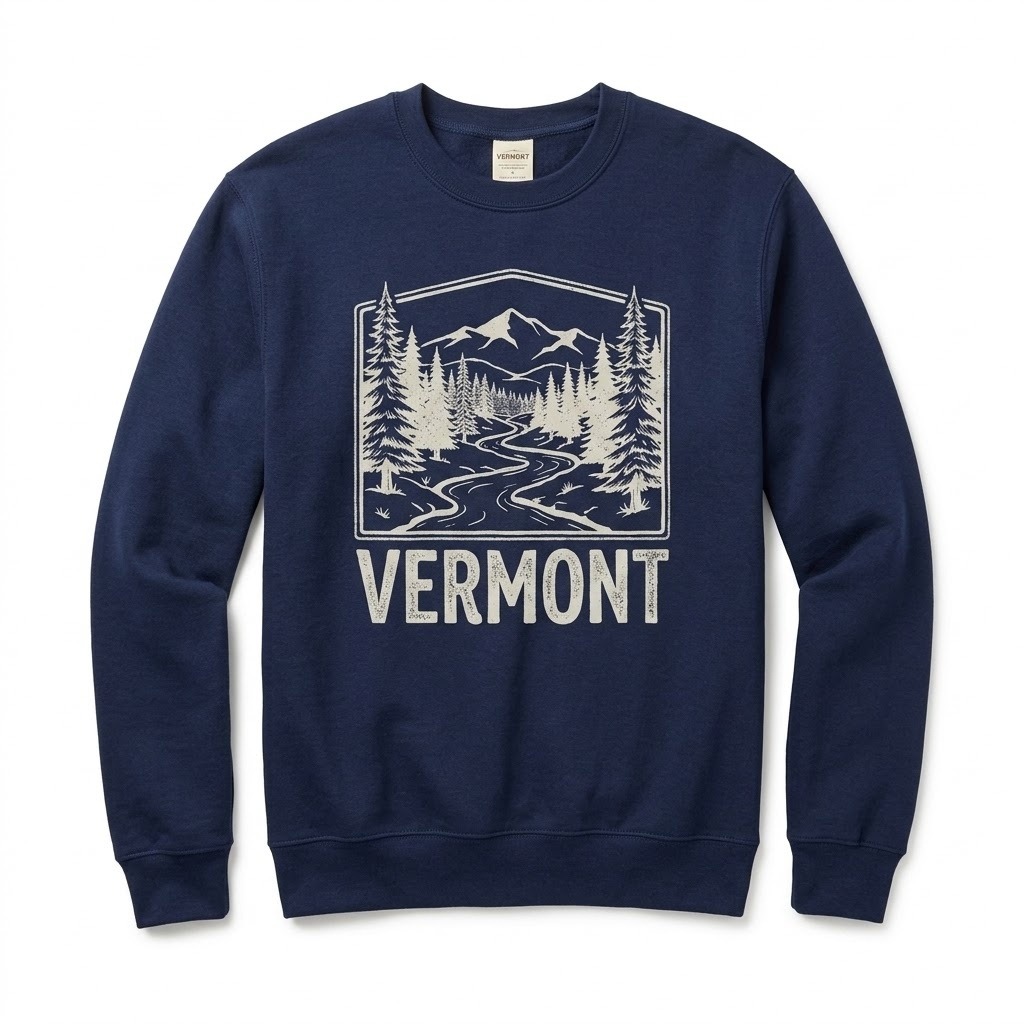 Vermont Crewneck Sweatshirt 3