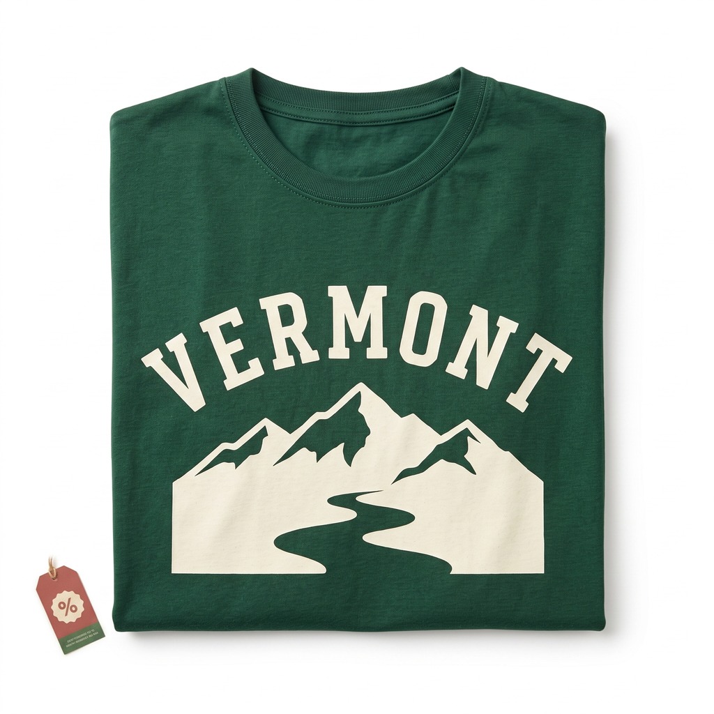 Vermont Lettering Long Sleeve 3