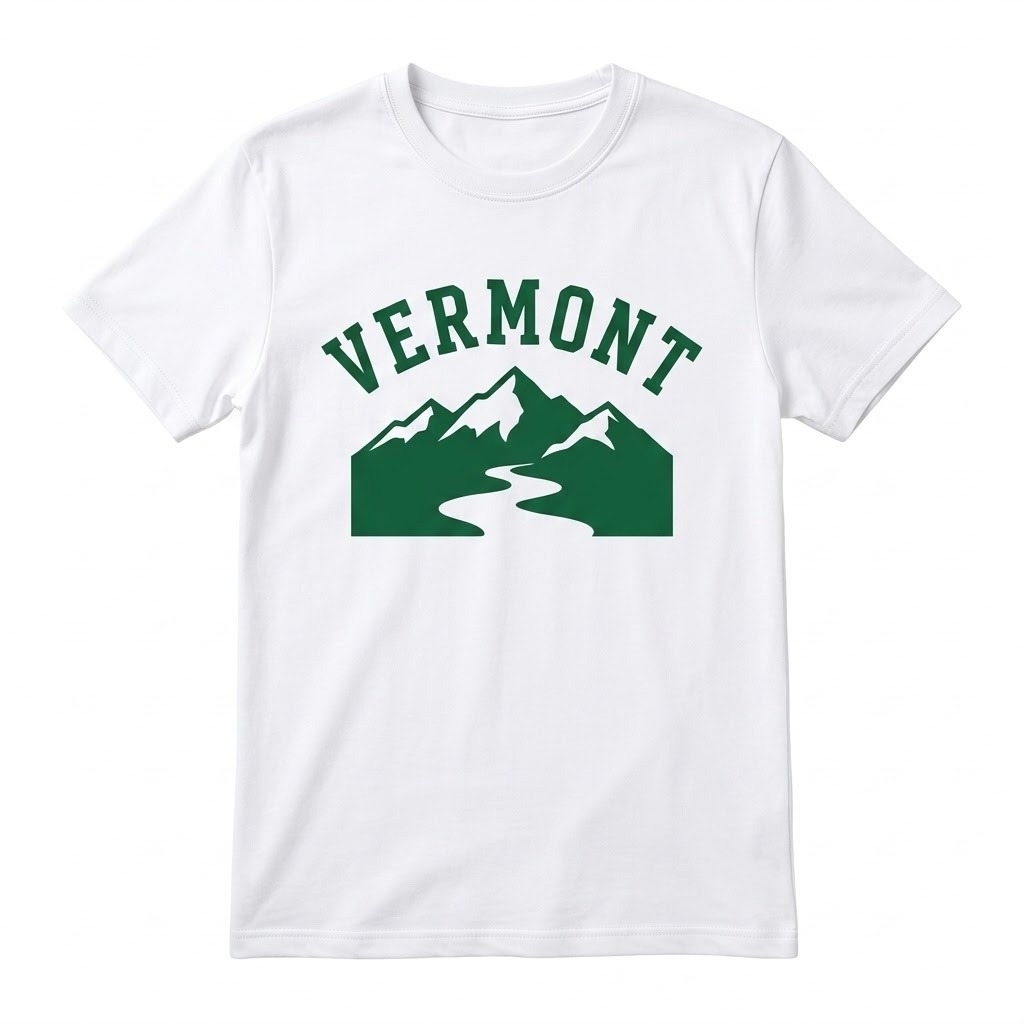 Vermont Lettering Long Sleeve