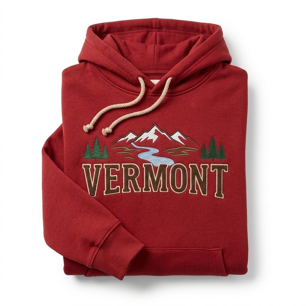 Vermont Mountain Pullover Hoodie 3