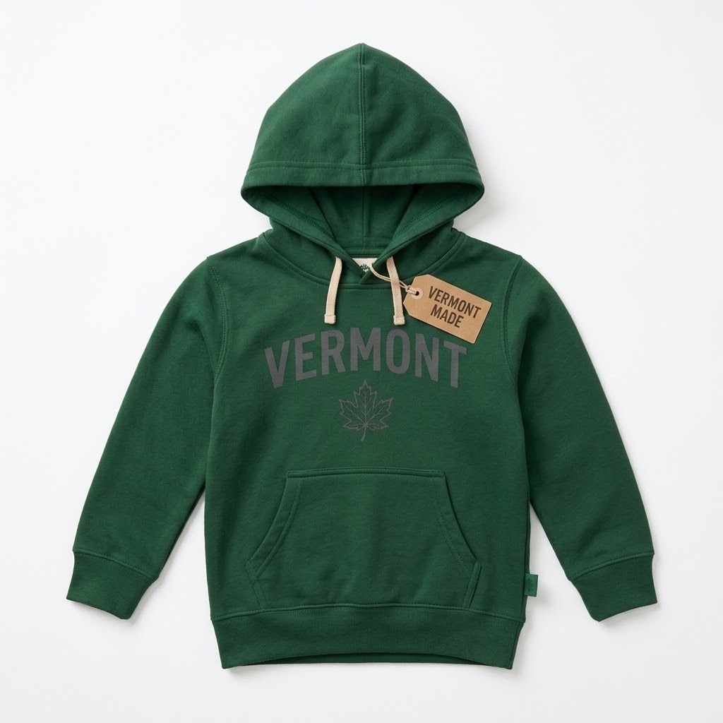 Vermont Mountain Toddler Hoodie 2