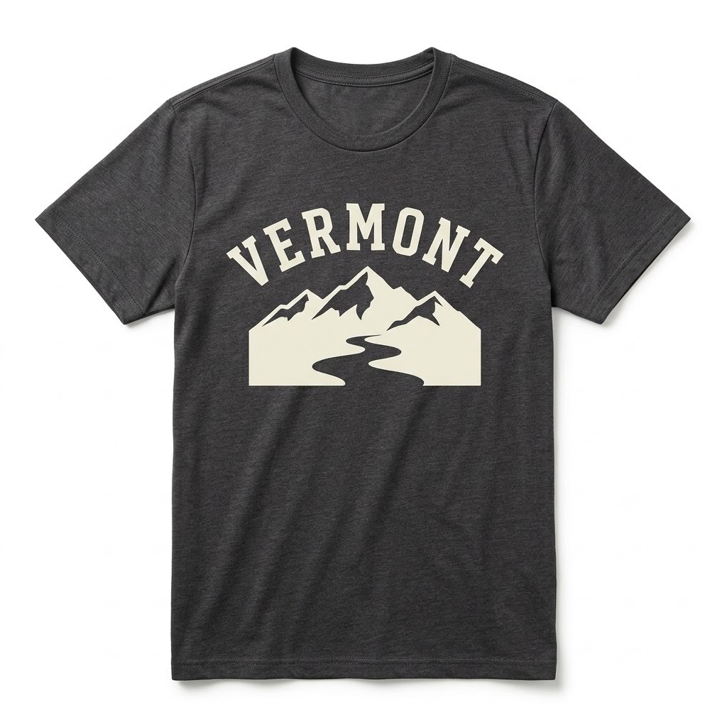 Vermont River Long Sleeve Tee 3