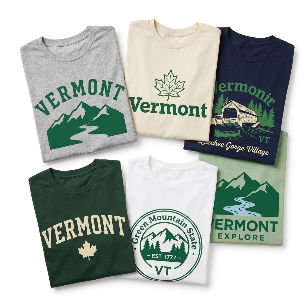 Vermont River Long Sleeve Tee